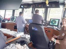 Amata in the wheel house