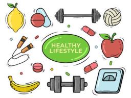 HEALTHY LIFESTYLE GRAPHIC