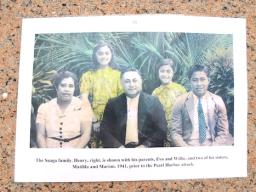 Photo of Henry Saaga and family