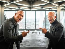 A scene from new Hobbs & Show movie.
