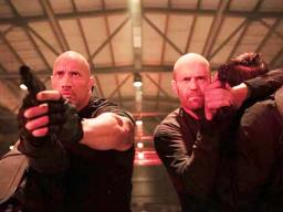 Dwayne Johnson and Jason Statham 