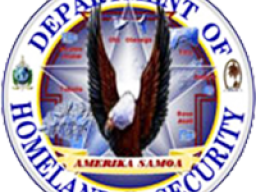American Samoa Honeland Security logo