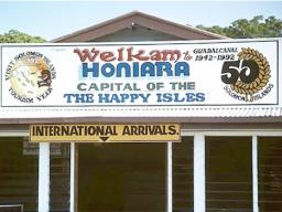 Honiara airport