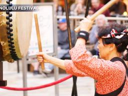drummer at earlier festival