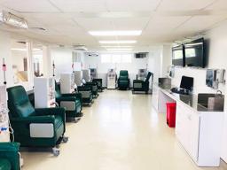 Hope Dialysis treatment room