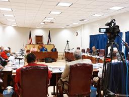 Witnesses from the Governor's Office presenting at House hearing
