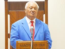 House Speaker Savali Talavou Ale 