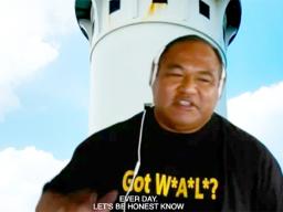 Headrick Hunkin during a zoom town hall video grab