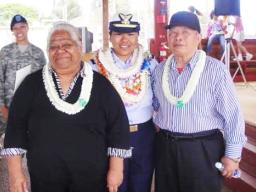 CWO3(R) Ifong Lee with her parents