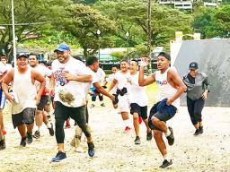 Participants in  SPW’s 4th Annual Freedom Run & Obstacle Course.