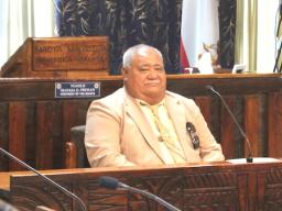 Acting TAOA Director Paopao Kuresa