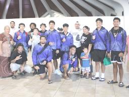 Coach Stanley Iakopo and the ASBF team 