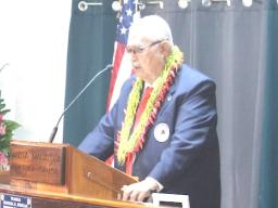 Senate President Tuaolo Manaia Fruean