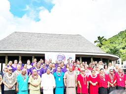 A group photo of Atoa o Samoa attendees