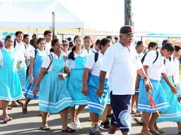 Tafuna elementary school students