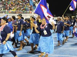 Am Samoa athletes