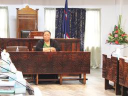 Director of Port Administration Falenaoti Loi-On Fruean