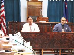 Fa’asala Augafa (left) and  Aloiamoa Anesi, Jr