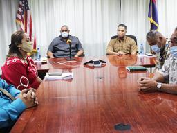 Gov, Lt. Gov. and some members of COVID-19 Task Force
