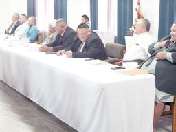 House members attending yesterday’s Fono Joint Budget Committee hearing 