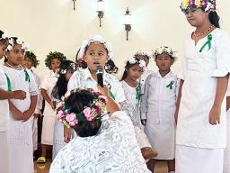 Tafuna Methodist Church Sunday School class 