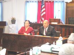 Dr. Akapusi Ledua and Dr. Jean Anderson 