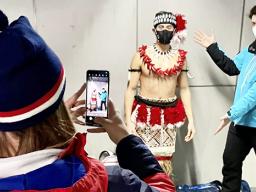 ASNOC's Skeleton competitor became instant hit at Olympics