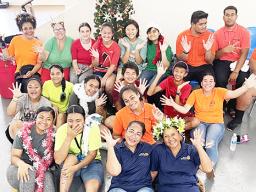 Some members of the 4 Interact Clubs
