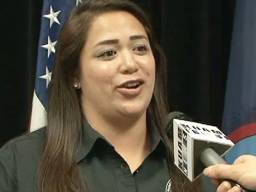 Jenna Blas, public information officer for the Guam Office of Homeland Security and Civil Defense. 