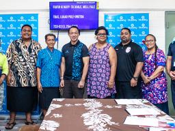 In the spirit of White Sunday, Bluesky partnered with the American Samoa Community College's Samoan Studies Institute.