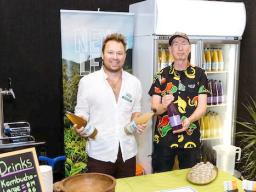 Vibes Kava founders, Charles (left) and Derek (right).