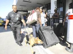 Mark Sauvao and his K-9 partner,