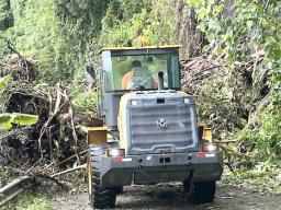 landslide in Fitiuta