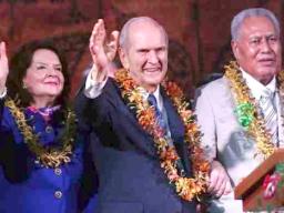 President Russell M. Nelson and others