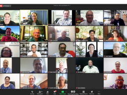 Some of the participants in last Thursday’s virtual meeting