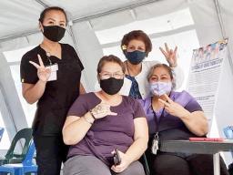 An LBJ Medical Center medical team