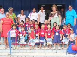 Leone Midkiff ECE students and teachers