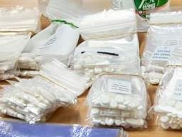 Baggies of Lymphatic Filariasis pills
