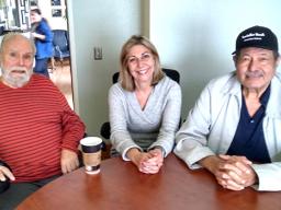 Dale Long, Teri Hunkin and Mike Sala.