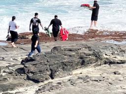 Niuatea Jr. Laulu Memorial at Sliding Rock