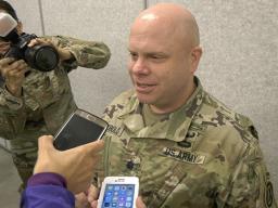 Lt. Col. Clint Seybold, commander of Detachment American Samoa