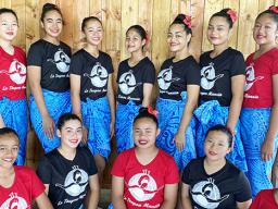 Le Taupou Manaia Black & Red Team
