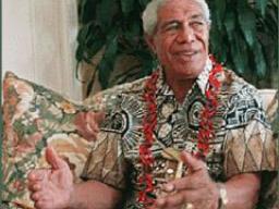 The late Malietoa Tanumafili II