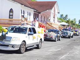 Manu'a graduation day parade
