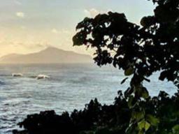 Sunrise scene in Manu'a