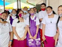 Manu'a elementary school students at math competition
