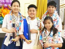 Manumalo Science Fair winners