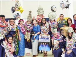 Some of the 20 Manumalo 2022 graduate and teachers