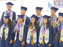 The 12 Manumalo Baptist Academy senior graduates