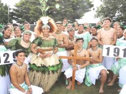 Marcellin College's Samoan team